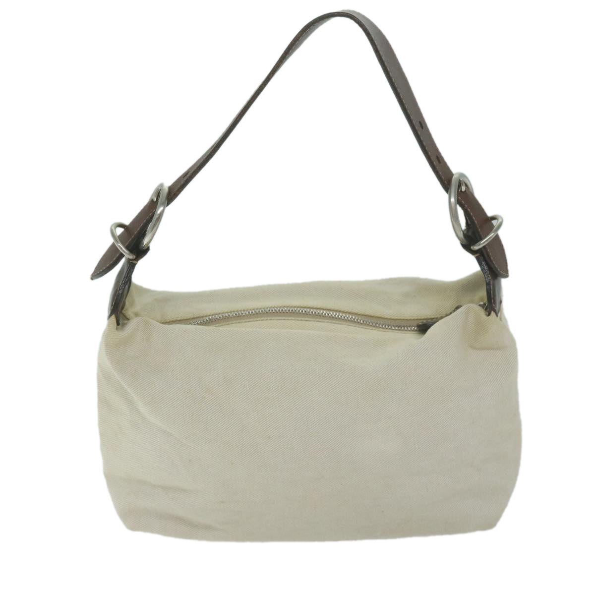 PRADA Shoulder Bag Canvas Beige ep3117