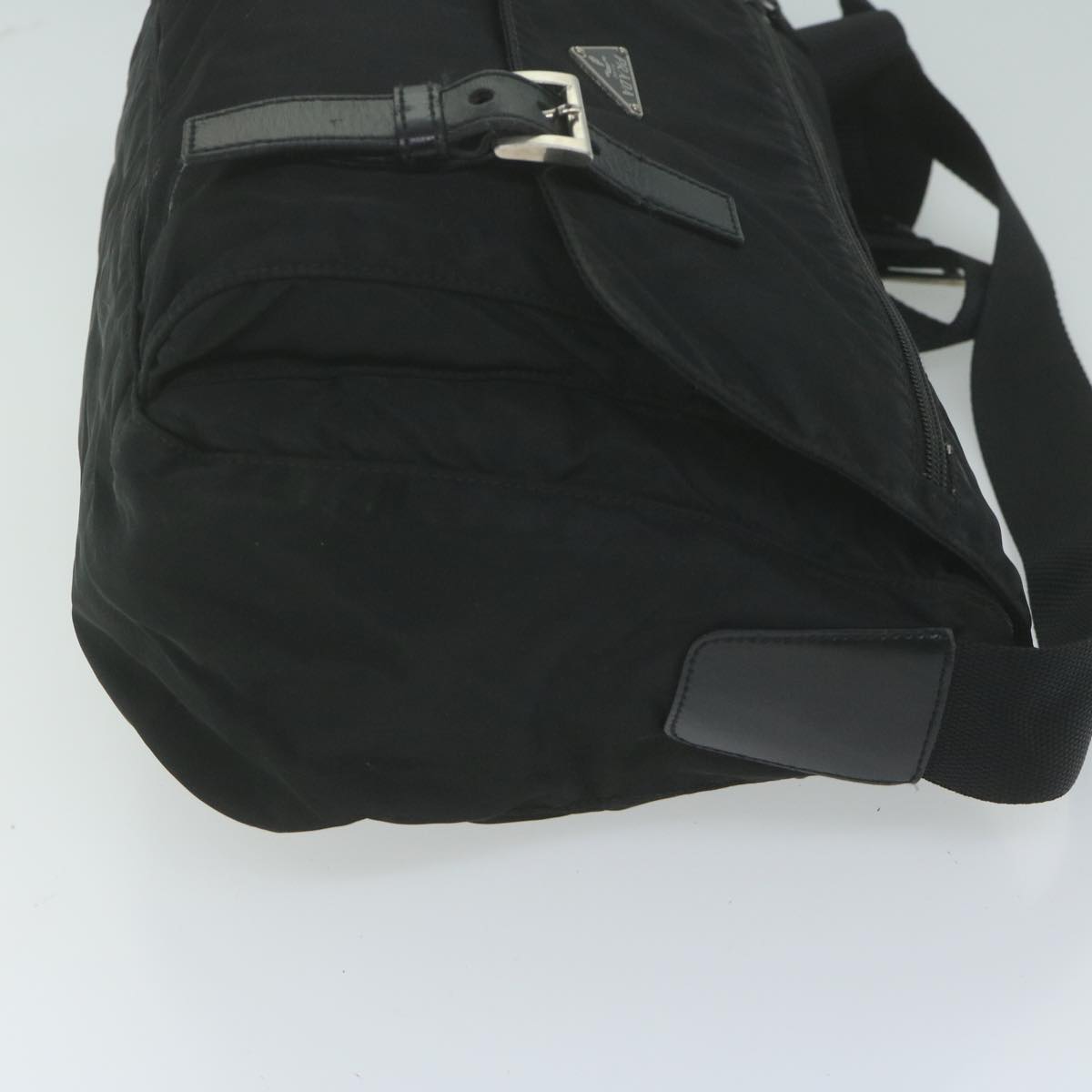PRADA Shoulder Bag Nylon Black ep3171