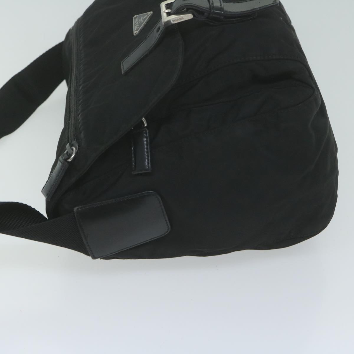 PRADA Shoulder Bag Nylon Black ep3171