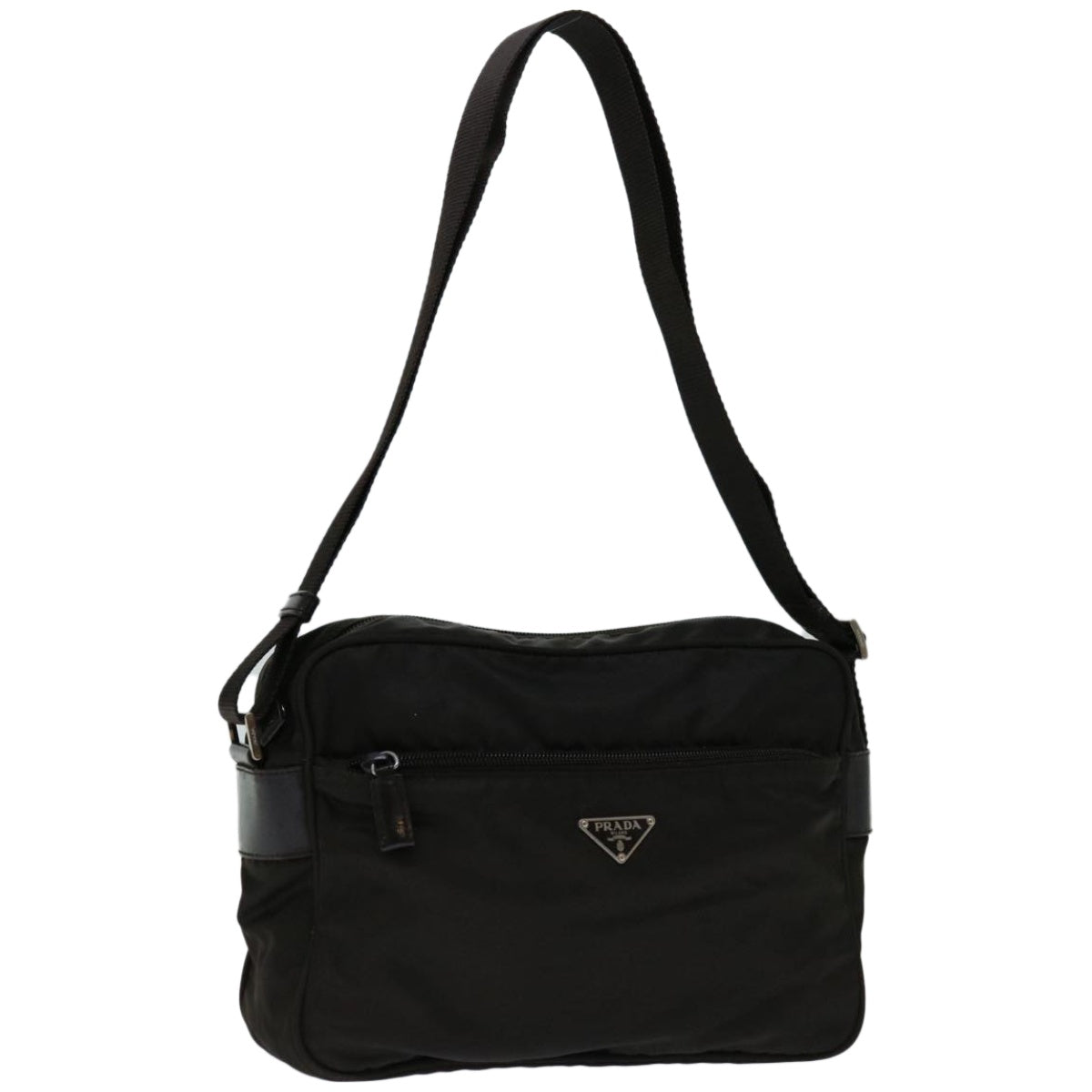 PRADA Shoulder Bag Nylon Brown  ep3436