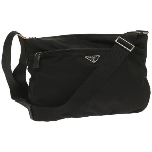 PRADA Shoulder Bag Nylon Black  ep3611