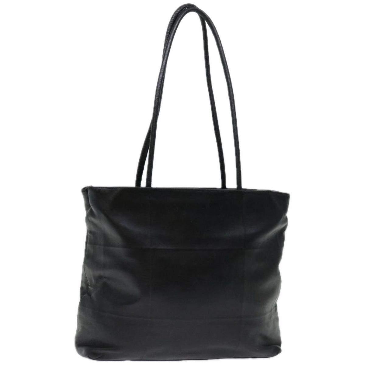 PRADA Tote Bag Leather Black  ep3624