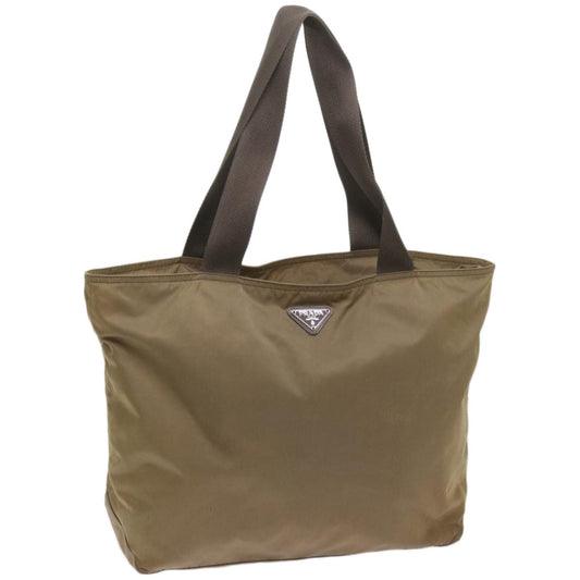 PRADA Tote Bag Nylon Beige  ep3627