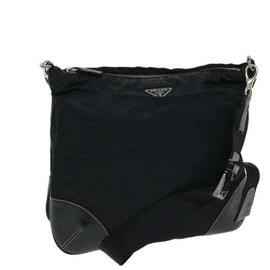 PRADA Shoulder Bag Nylon Black  ep3634