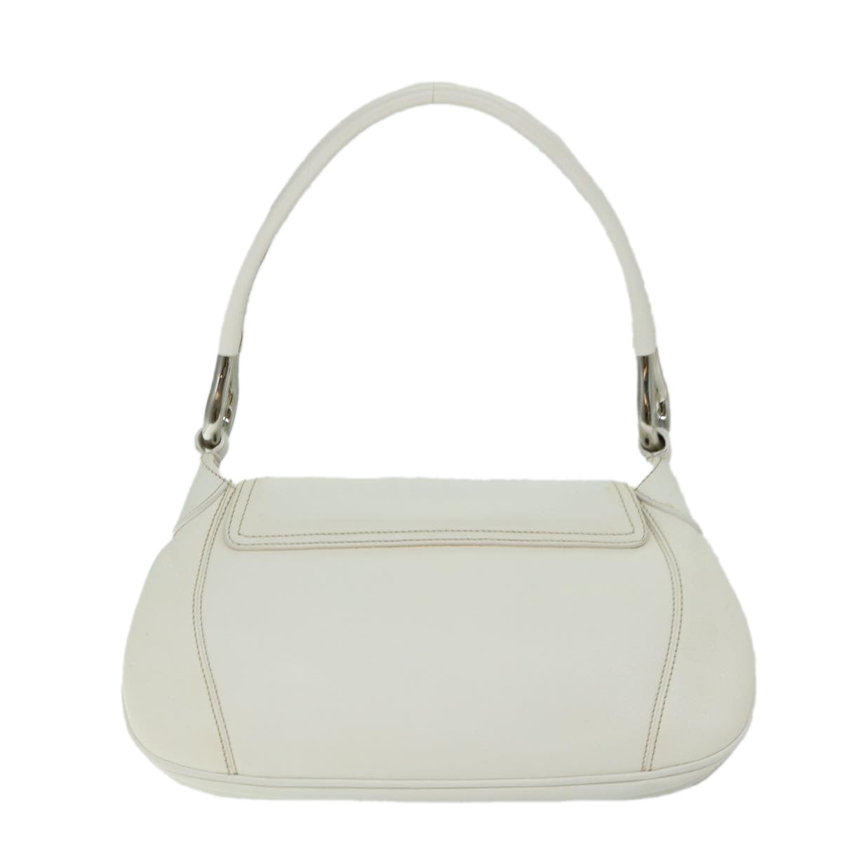 PRADA Shoulder Bag Leather White ep3809