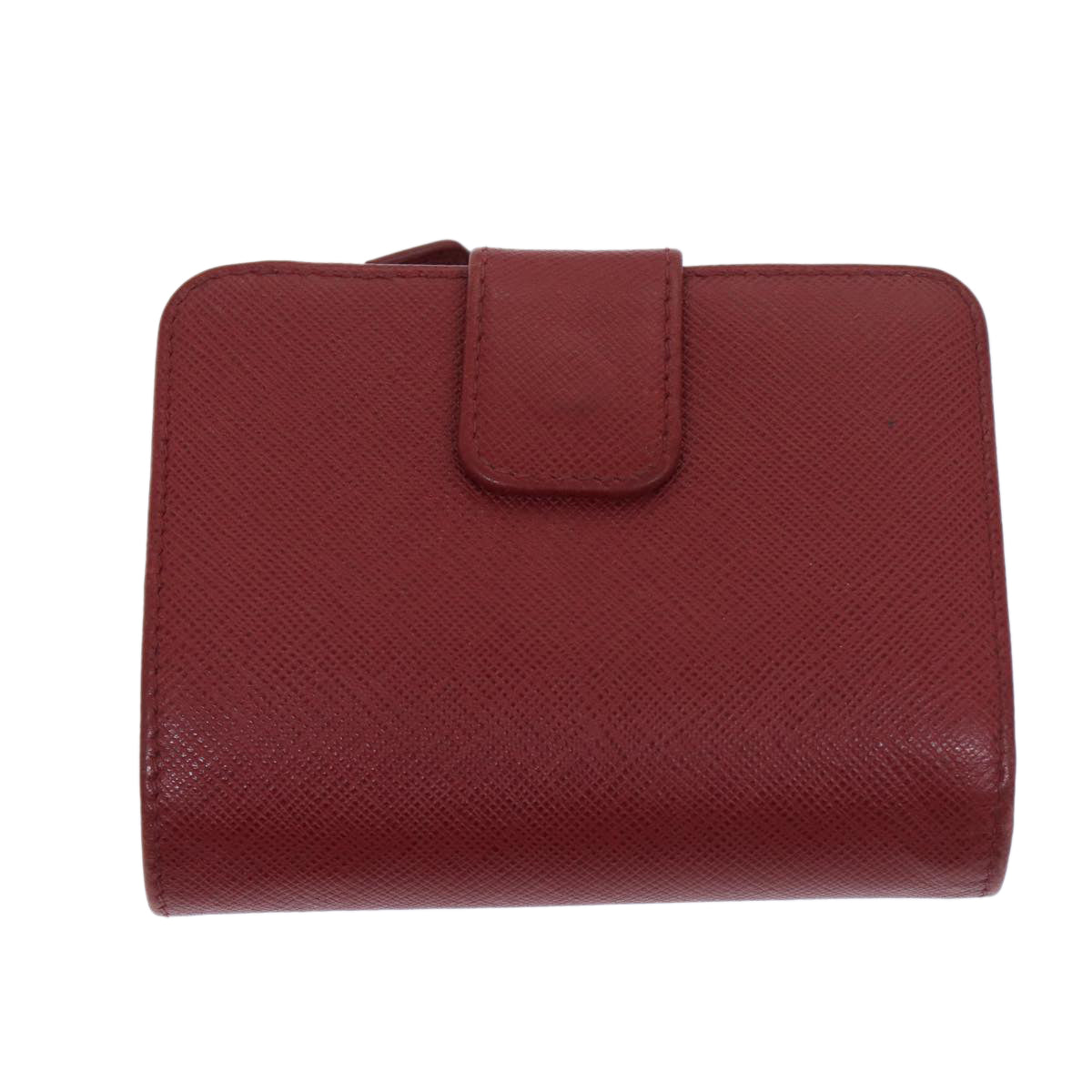 PRADA Bifold Wallet Safiano leather Red ep3880