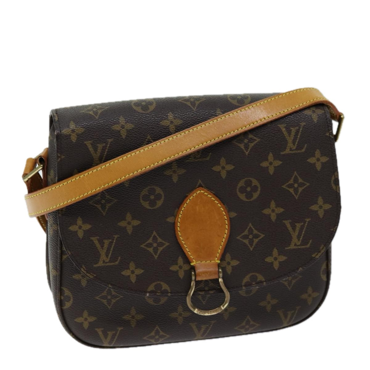 LOUIS VUITTON Monogram Saint Cloud GM Shoulder Bag M51242 ep4197