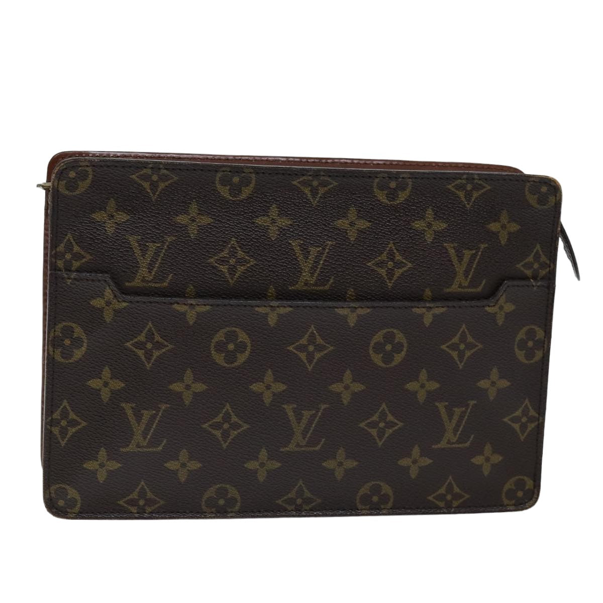 LOUIS VUITTON Monogram Pochette Homme Clutch Bag M51795 LV ep4209