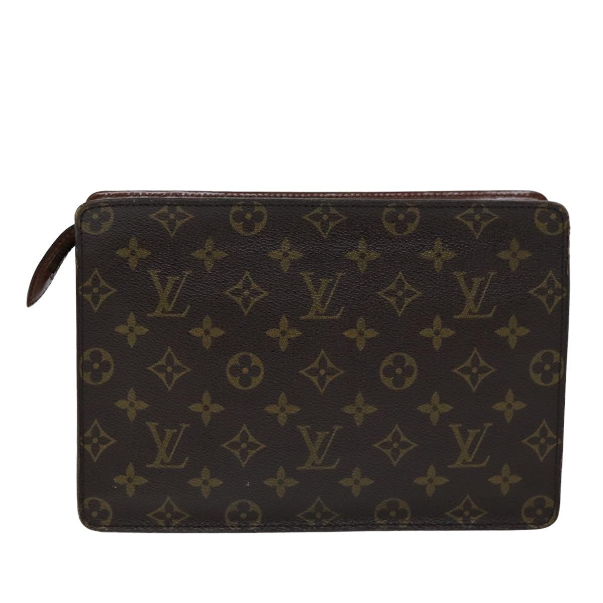 LOUIS VUITTON Monogram Pochette Homme Clutch Bag M51795 LV ep4209