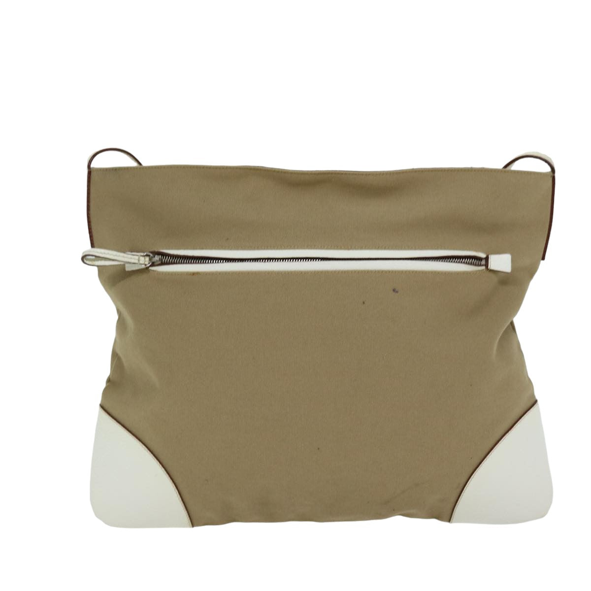 PRADA Shoulder Bag Canvas Beige ep4213