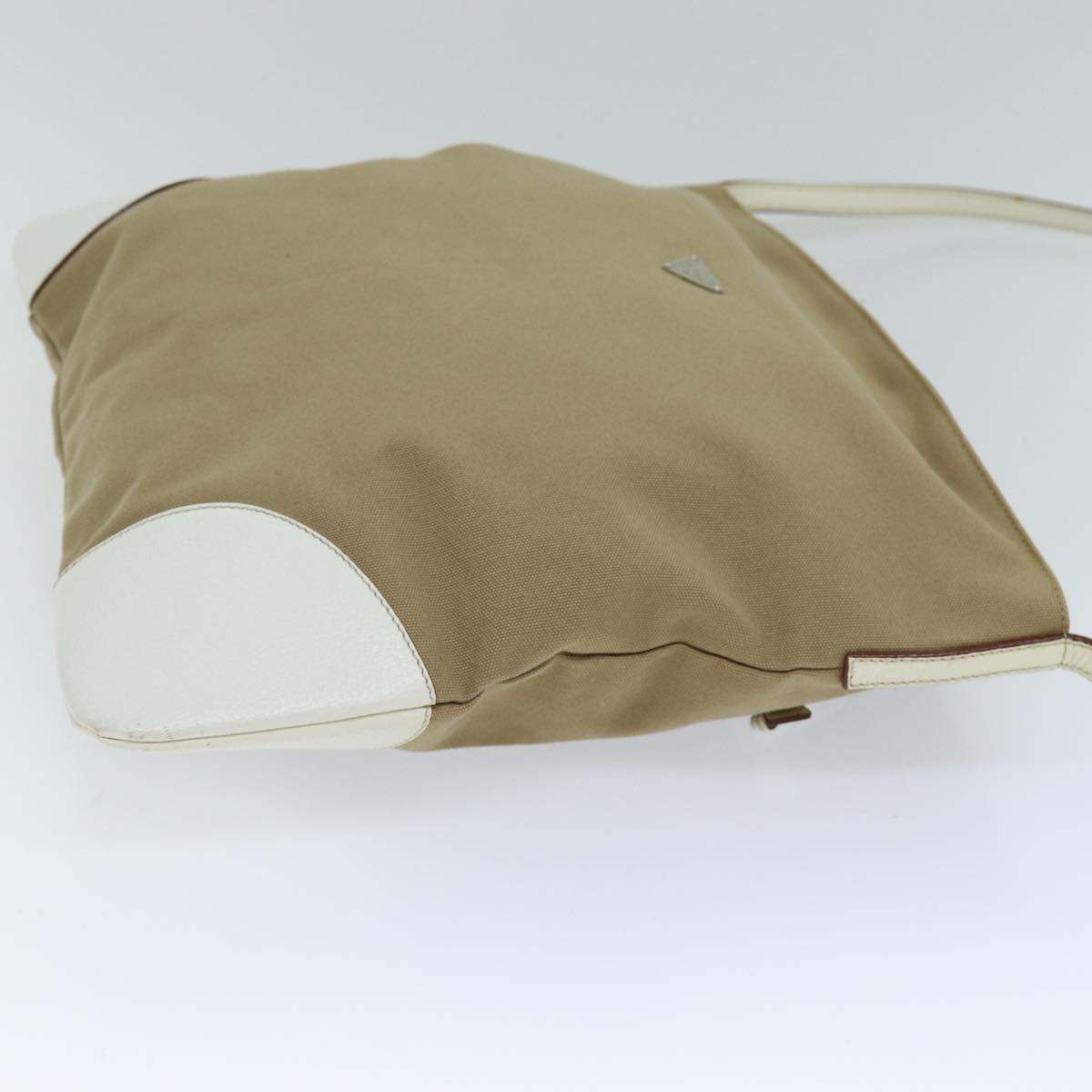 PRADA Shoulder Bag Canvas Beige ep4213