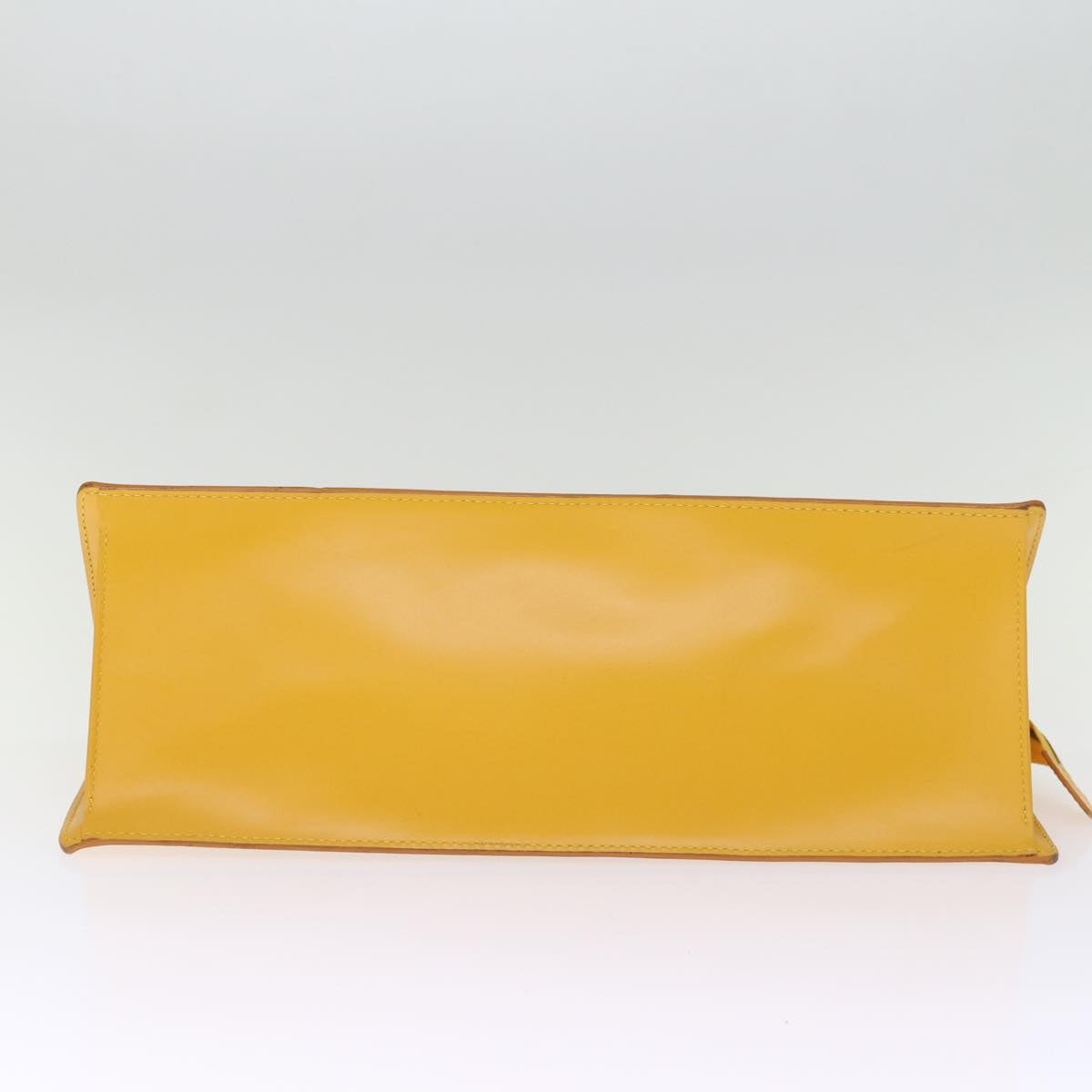 LOUIS VUITTON Epi Sac Triangle Hand Bag Yellow M52099 LV ep4217