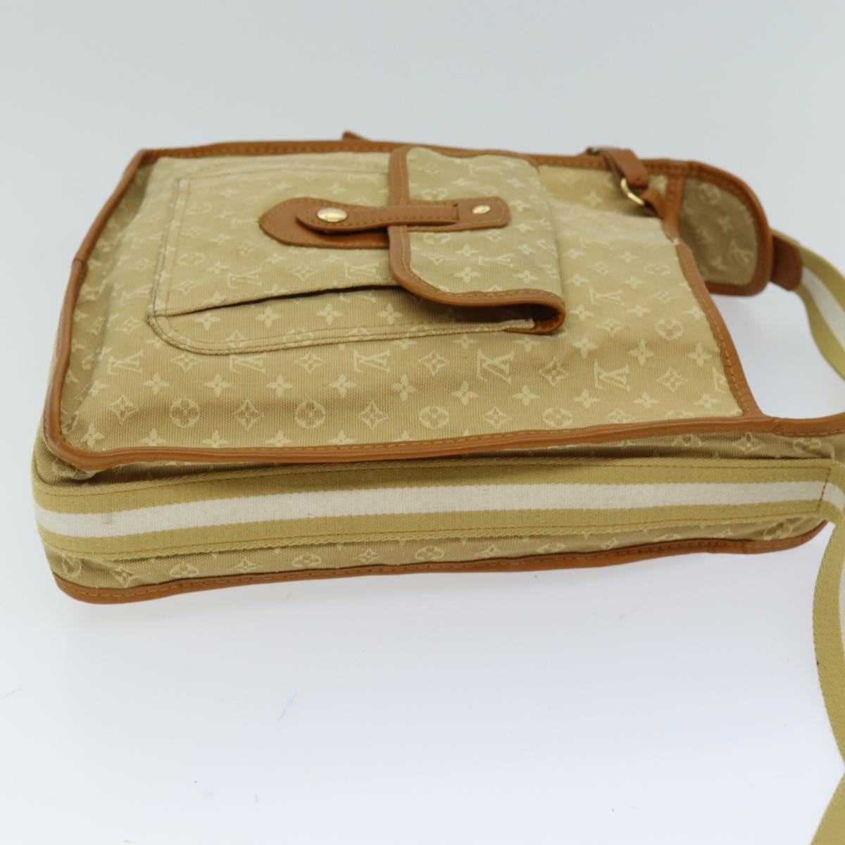 LOUIS VUITTON Monogram Mini Buzas Marie Kate Bag Beige M92323 LV ep4235
