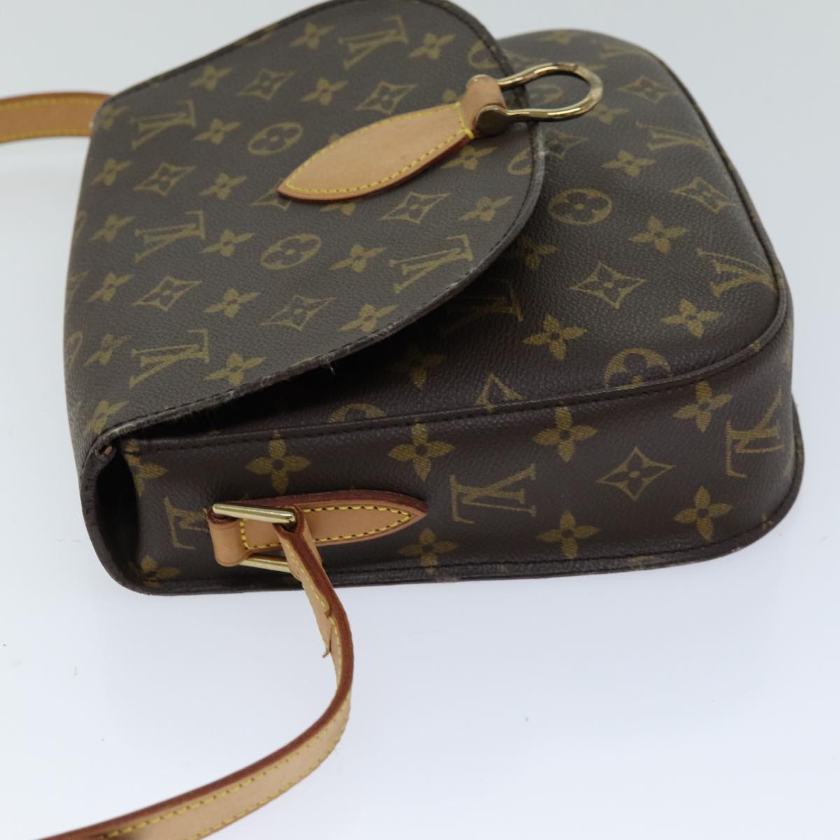 LOUIS VUITTON Monogram Saint Cloud GM Shoulder Bag M51242 ep4237