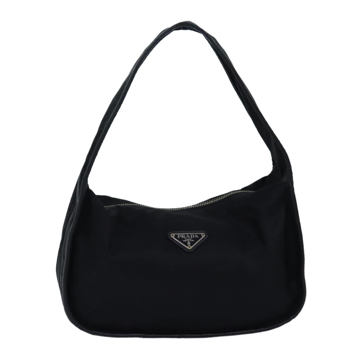 PRADA Hand Bag Nylon Black ep4245