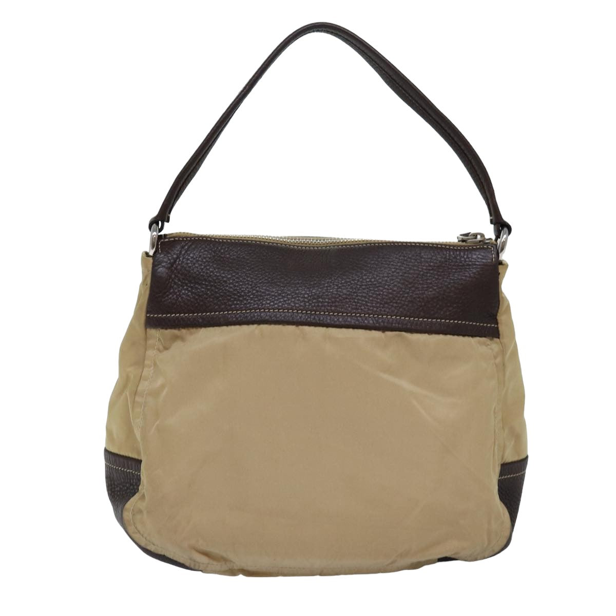 PRADA Shoulder Bag Nylon Beige ep4286