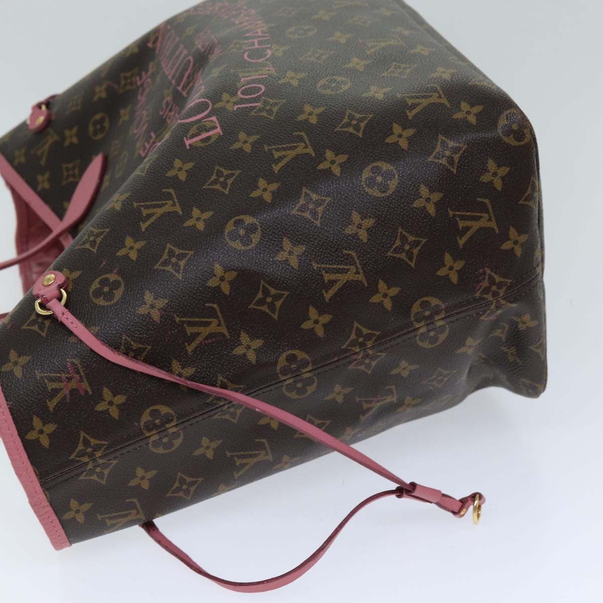 LOUIS VUITTON Monogram Ikat Flower Neverfull GM Tote Bag M40939 LV ep4288