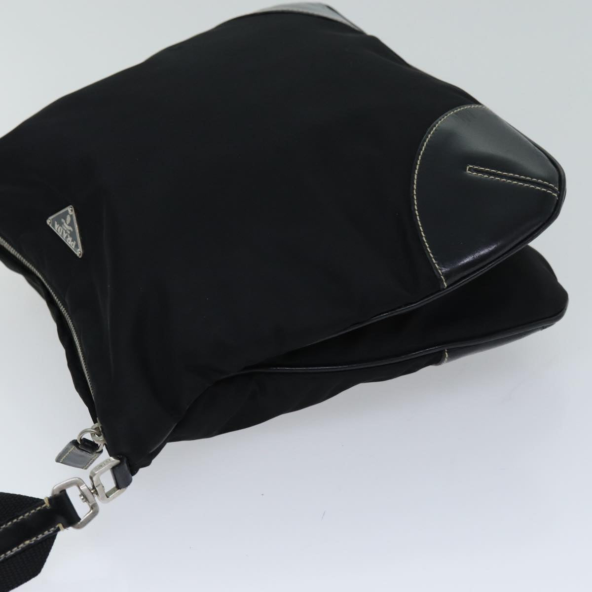 PRADA Shoulder Bag Nylon Black ep4328