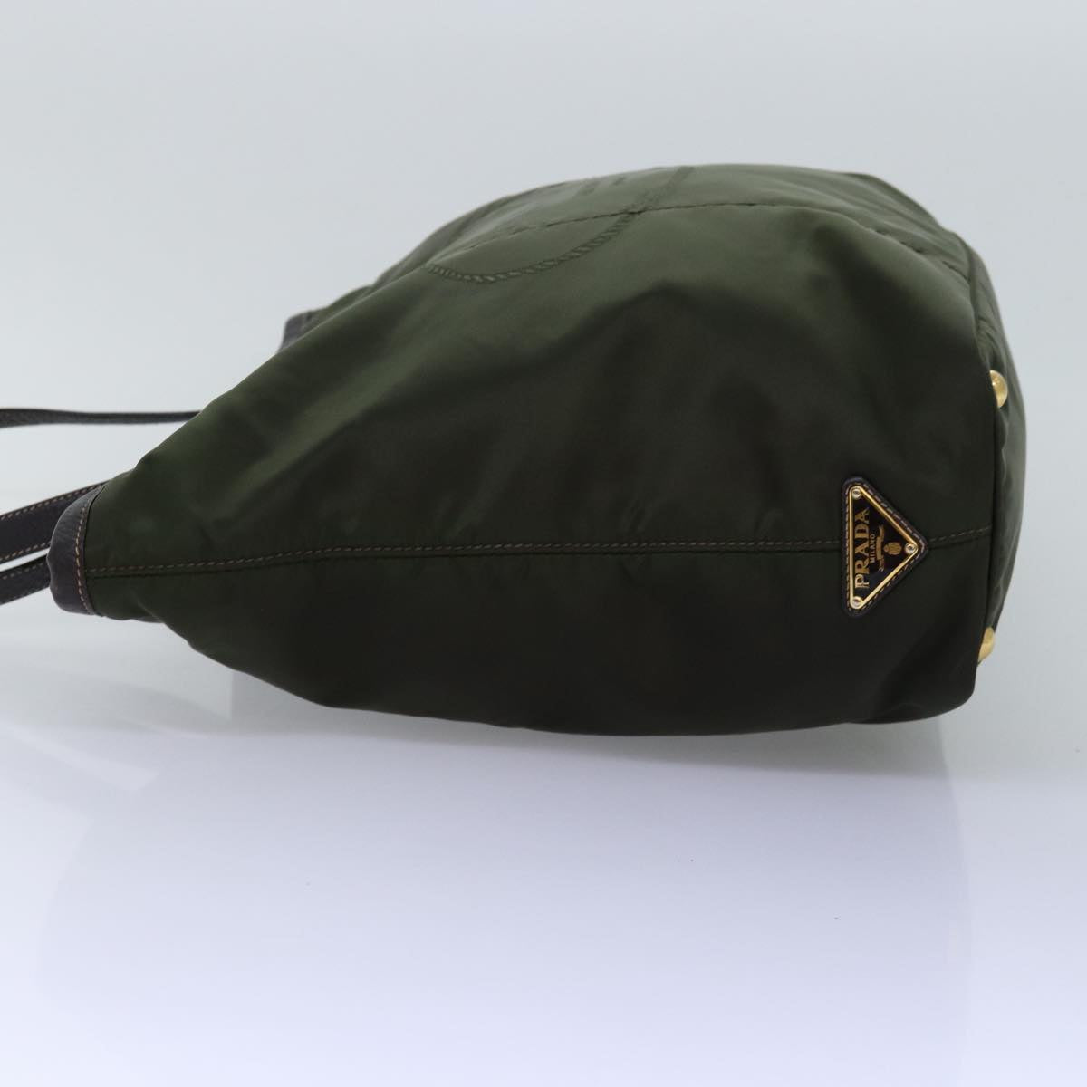 PRADA Tote Bag Nylon Khaki ep4350