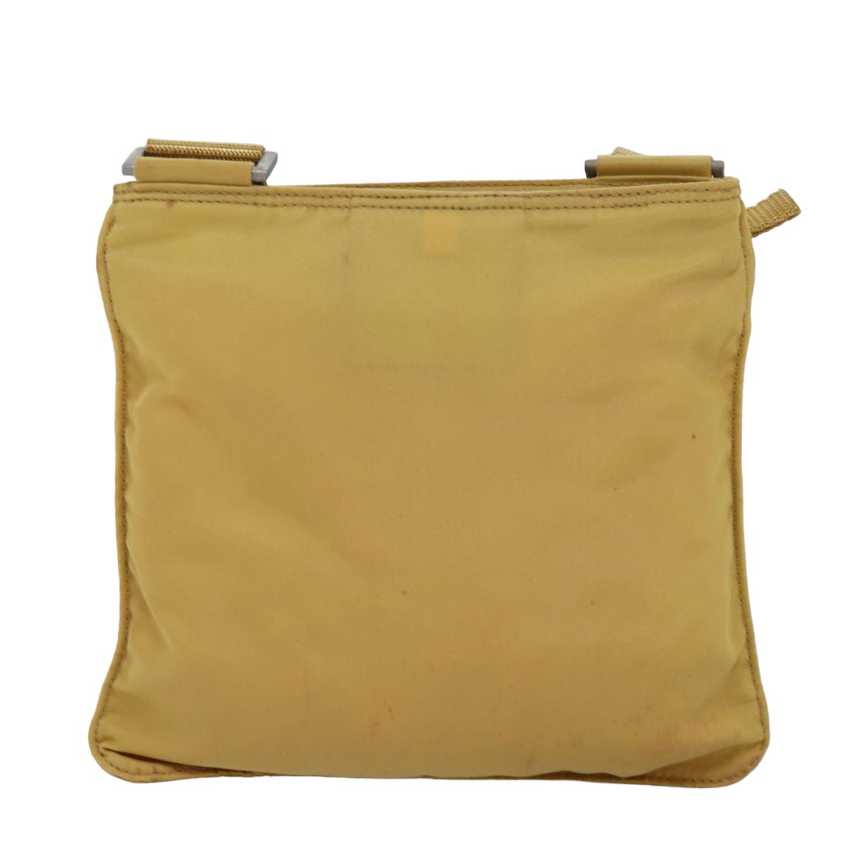 PRADA Shoulder Bag Nylon Yellow ep4392
