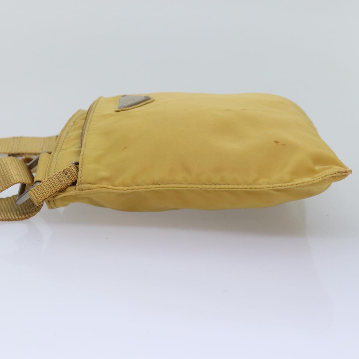 PRADA Shoulder Bag Nylon Yellow ep4392