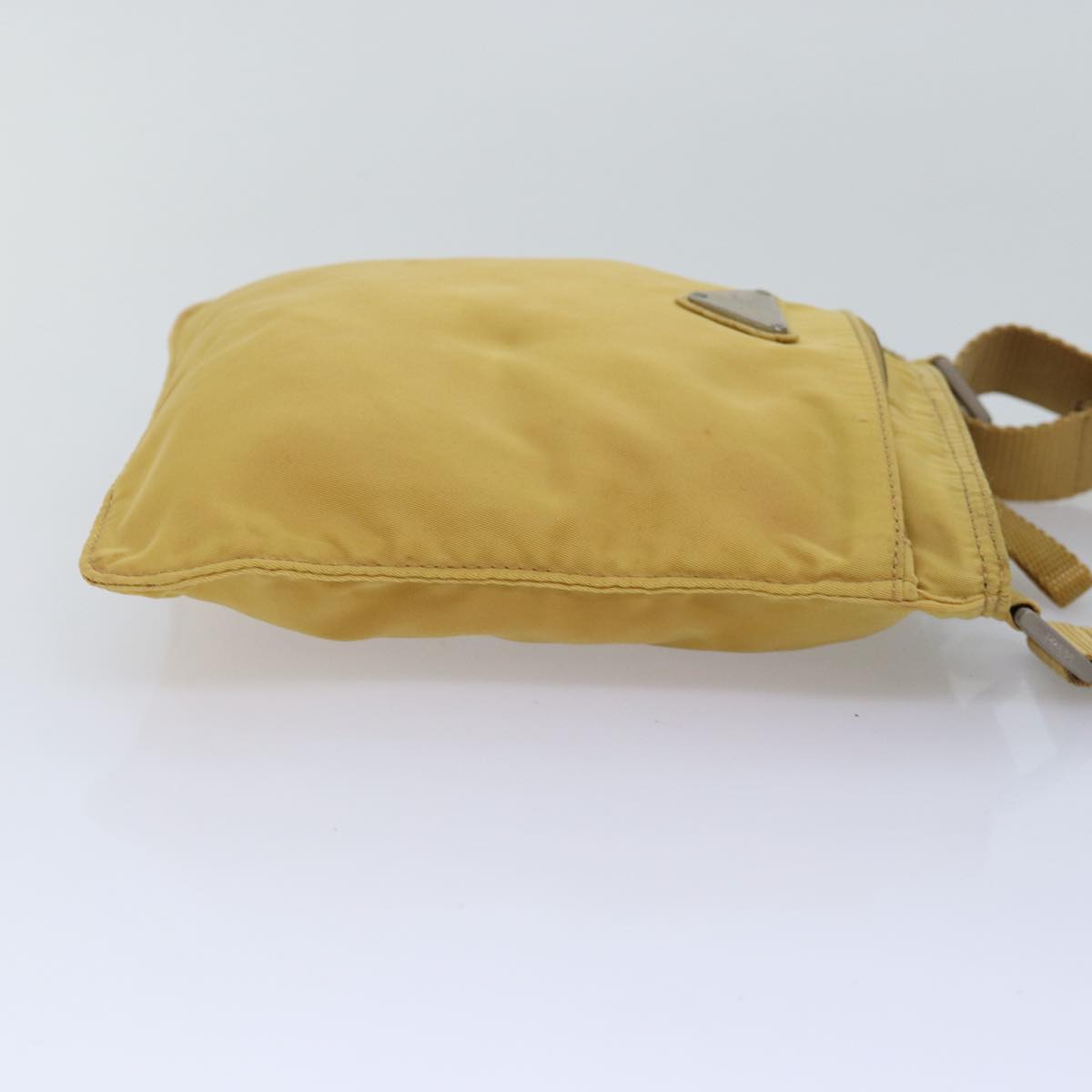 PRADA Shoulder Bag Nylon Yellow ep4392