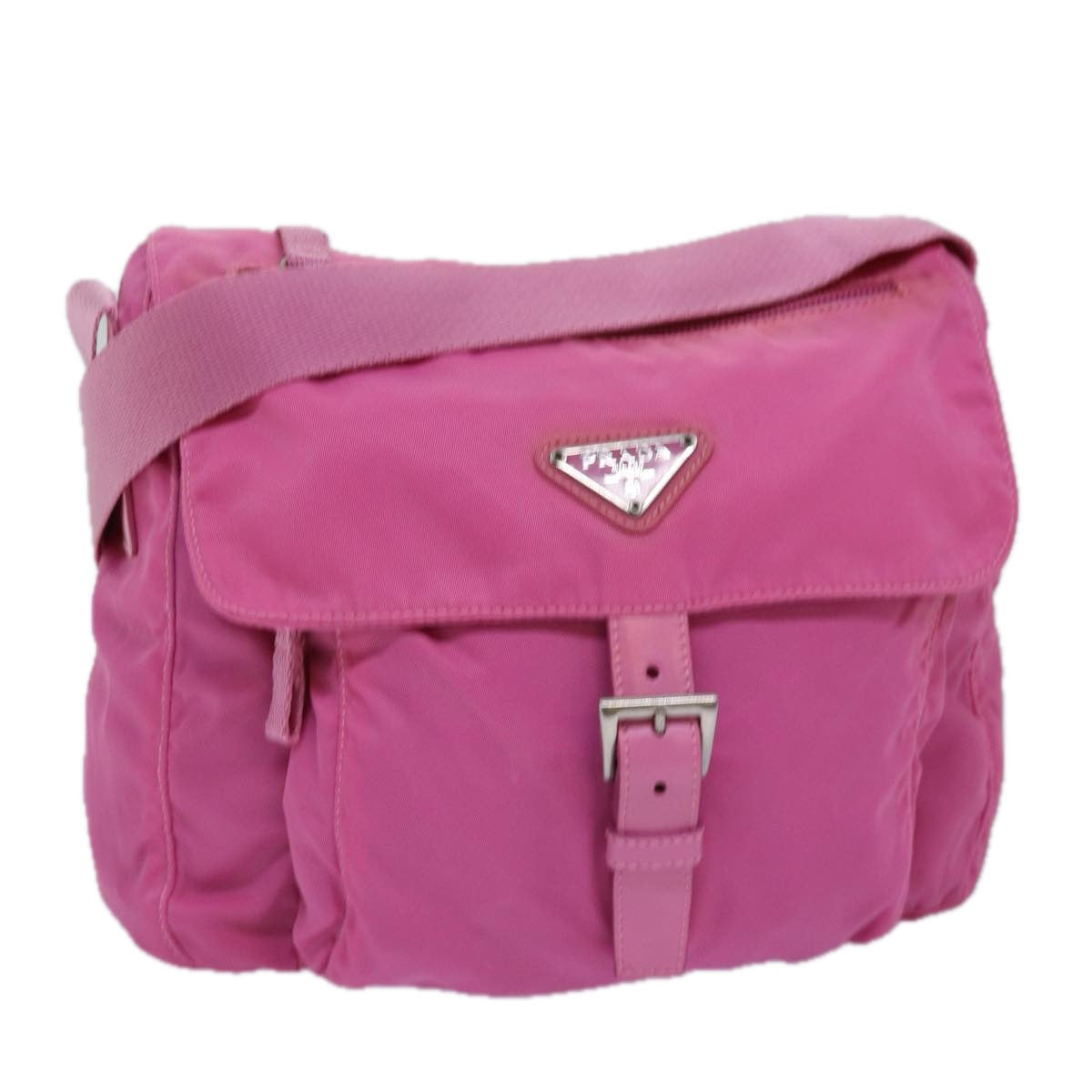 PRADA Shoulder Bag Nylon Pink ep4508