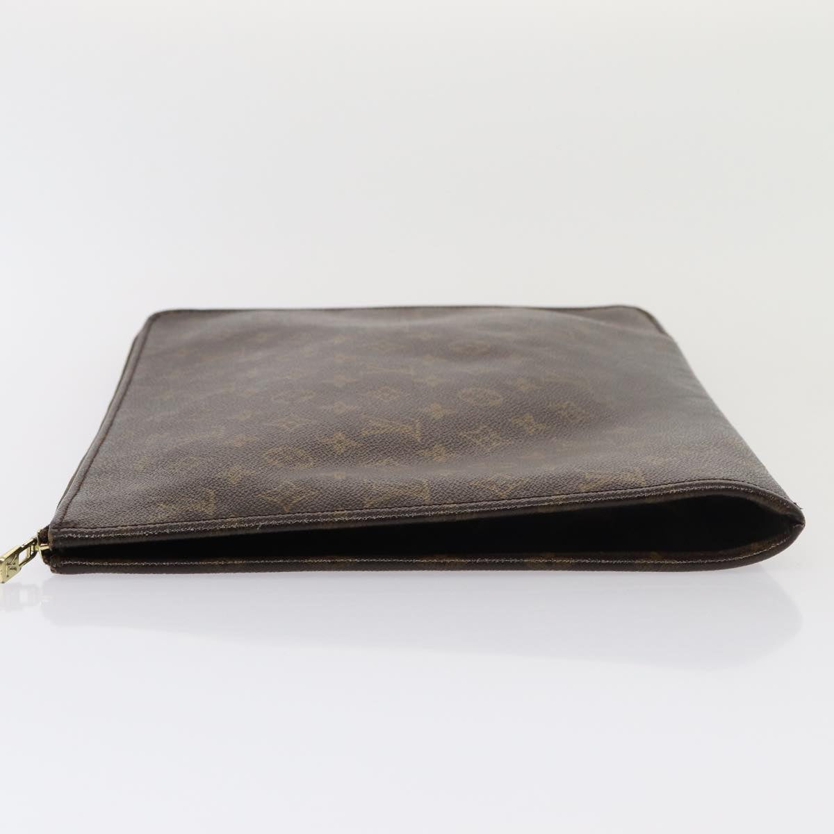 LOUIS VUITTON Monogram Posh Documents Clutch Bag M53456 LV ep4785