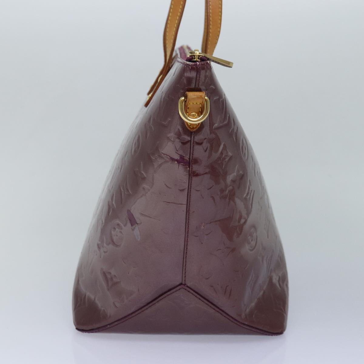 LOUIS VUITTON Monogram Vernis Bellevue GM Tote Bag Violet M93588 LV ep4830