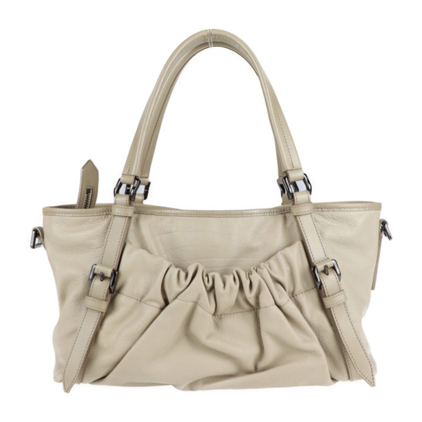 Burberry Leather Handbag Shopping Bag Shoulder Bag Tote Bag ()