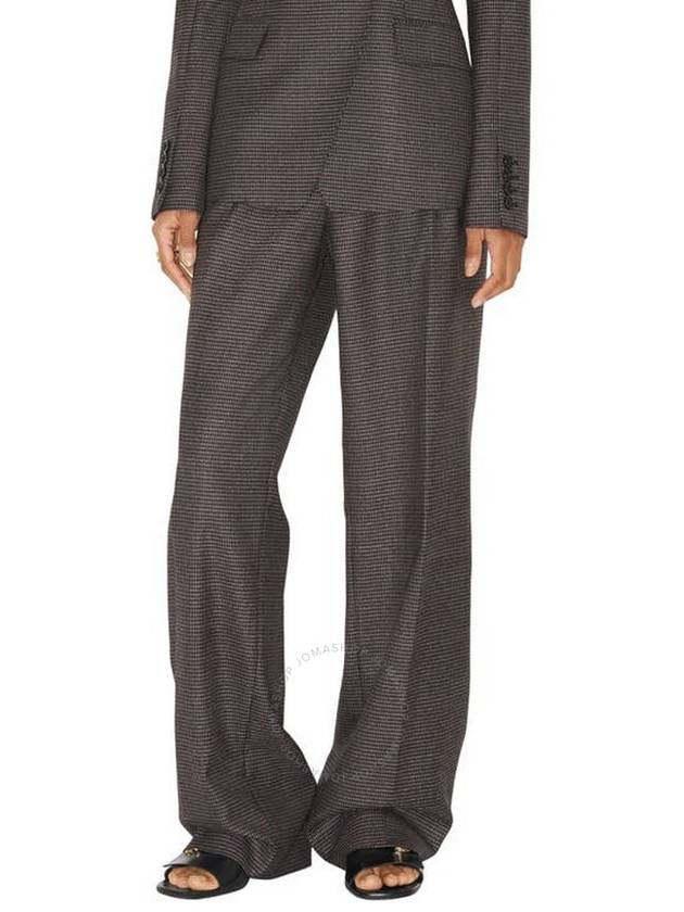 Burberry Burberry Gaelle Puppytooth Tailored Wool Trousers Brand Size 4 US Size 2