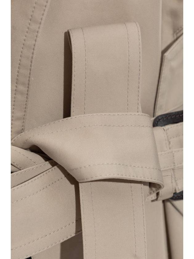 Balenciaga Balenciaga Short Trench Coat, Women's, Beige
