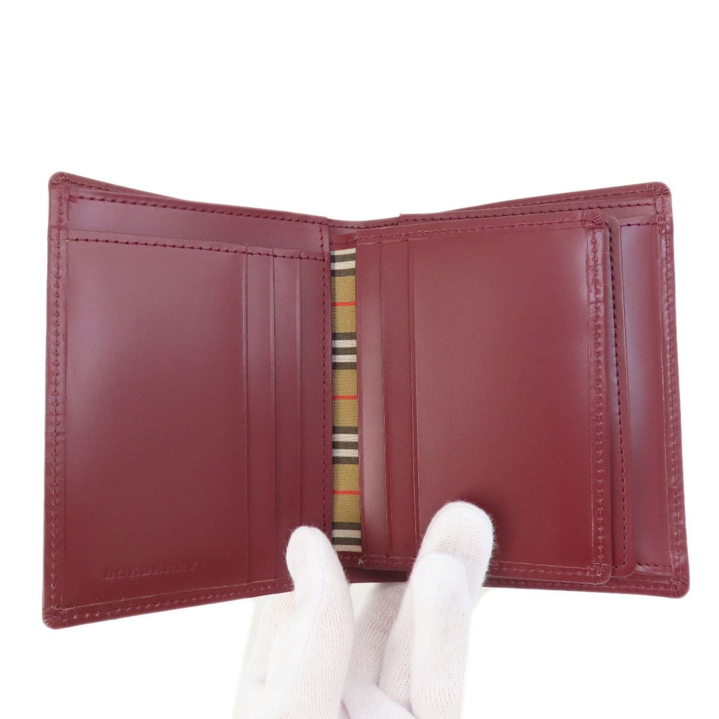 Burberry Leather Wallet (Bi-Fold) ()
