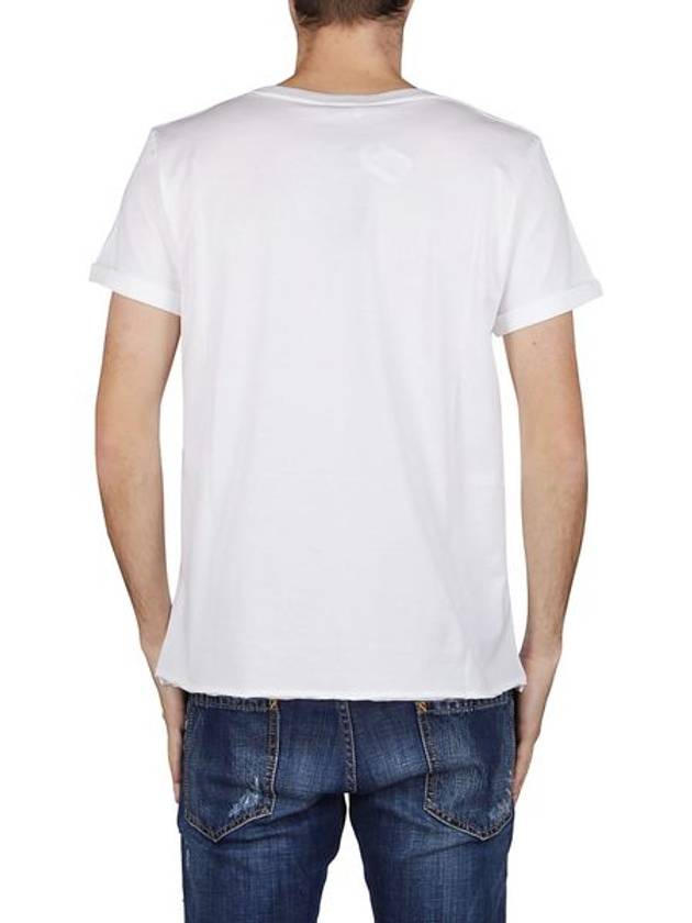 Saint Laurent SAINT LAURENT T-SHIRT COL ROND JERSEY IMPRIM