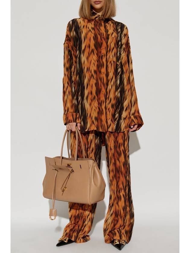 Balenciaga Balenciaga Silk Shirt, Women's, Orange