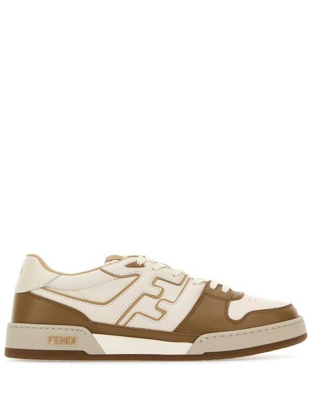 Fendi Match Low Top Sneakers Brown
