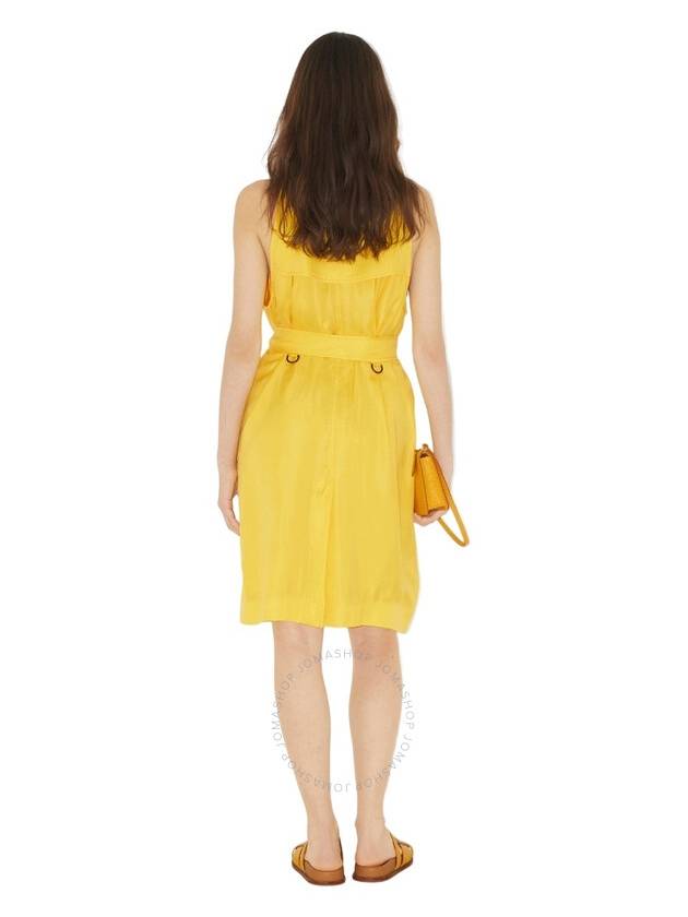 Burberry Burberry Sleeveless Satin Trench Dress Brand Size 4 US Size 2