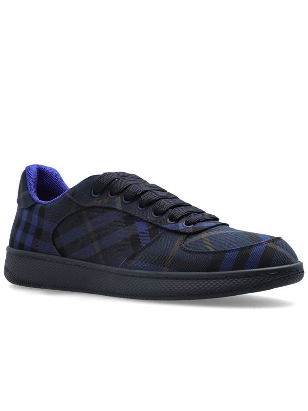 Burberry Check Terrace Low Top Sneakers Midnight