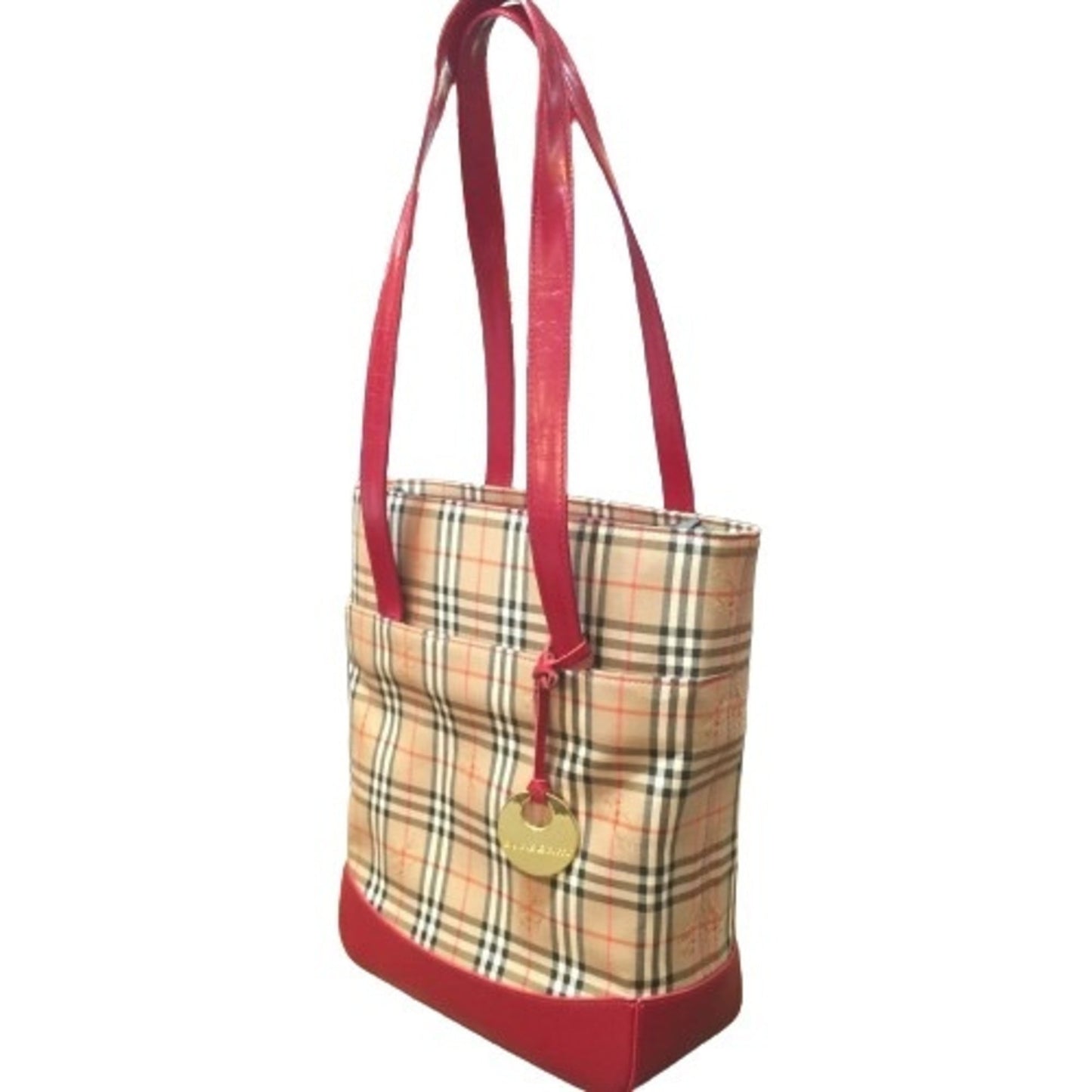 Burberry Color Canvas Tote Bag ()