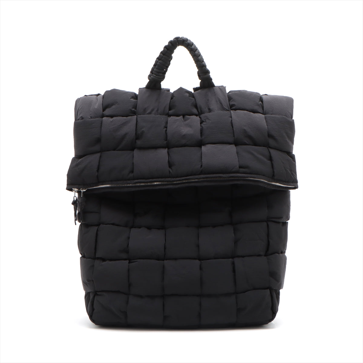 Bottega Veneta Padetteck Cassette Nylon Backpack/Rucks Black