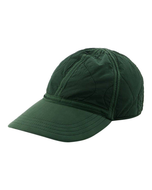 Quilted Cap - Burberry - Nylon - Khaki