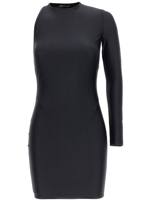 Balenciaga one shoulder dress WITH gloves 746152 TNV431000 B0010431857