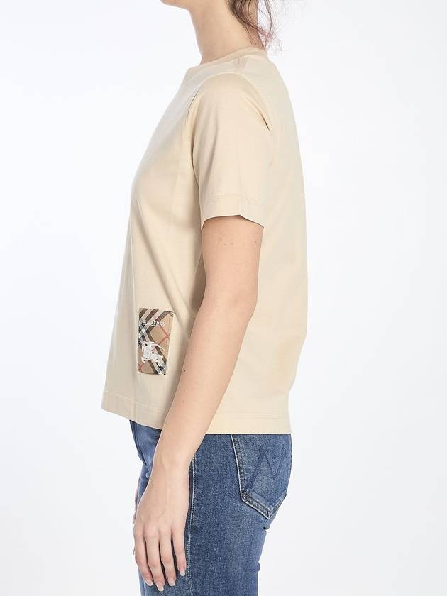 Burberry Check label t-shirt