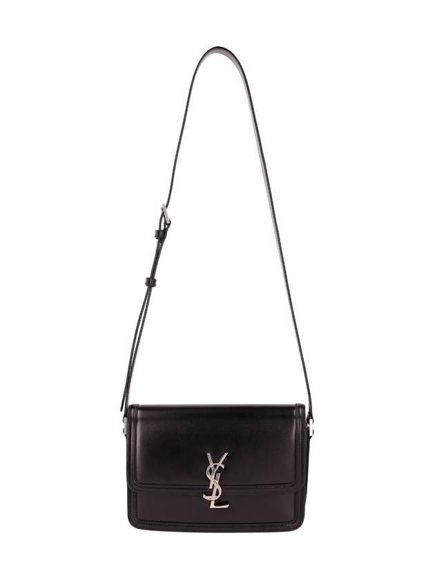 Saint Laurent Men's Solferino Medium Satchel Cross Bag Black