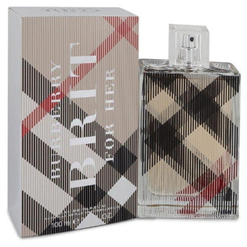 2PCS Combo Burberry Brit Eau De Parfum Burberry Women's Perfume 3.3 Oz