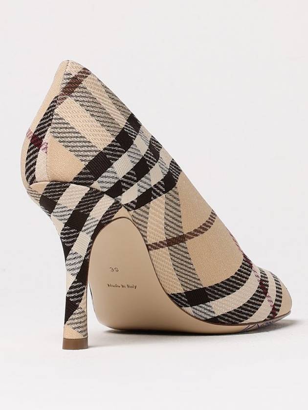 Burberry Check Baby High Pumps Beige