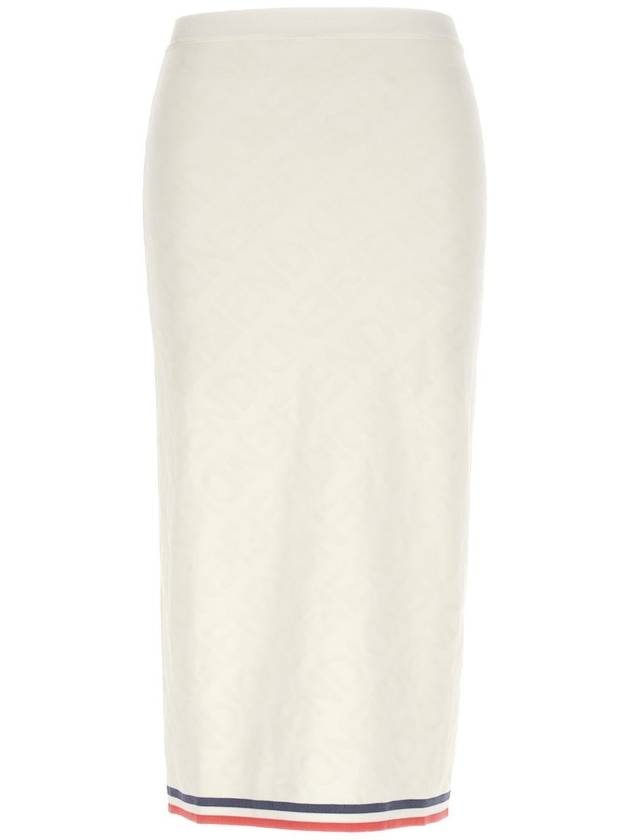 Fendi short skirt FZQ719ANZE F0ZNM WHITE