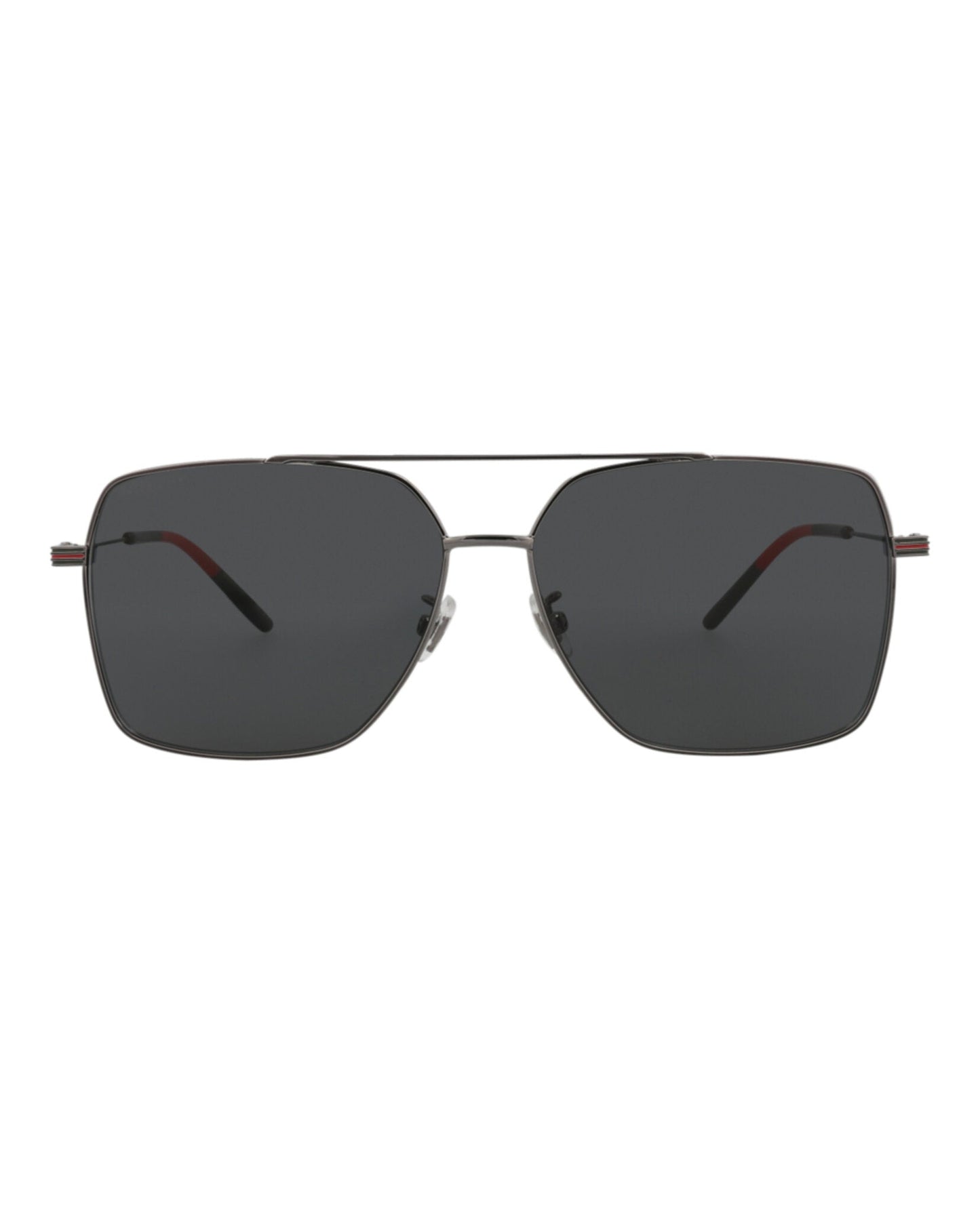Aviator-Frame Metal Sunglasses