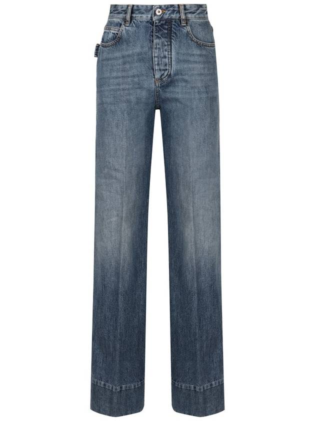 Bottega Veneta Women's Vintage Wide Jeans Blue