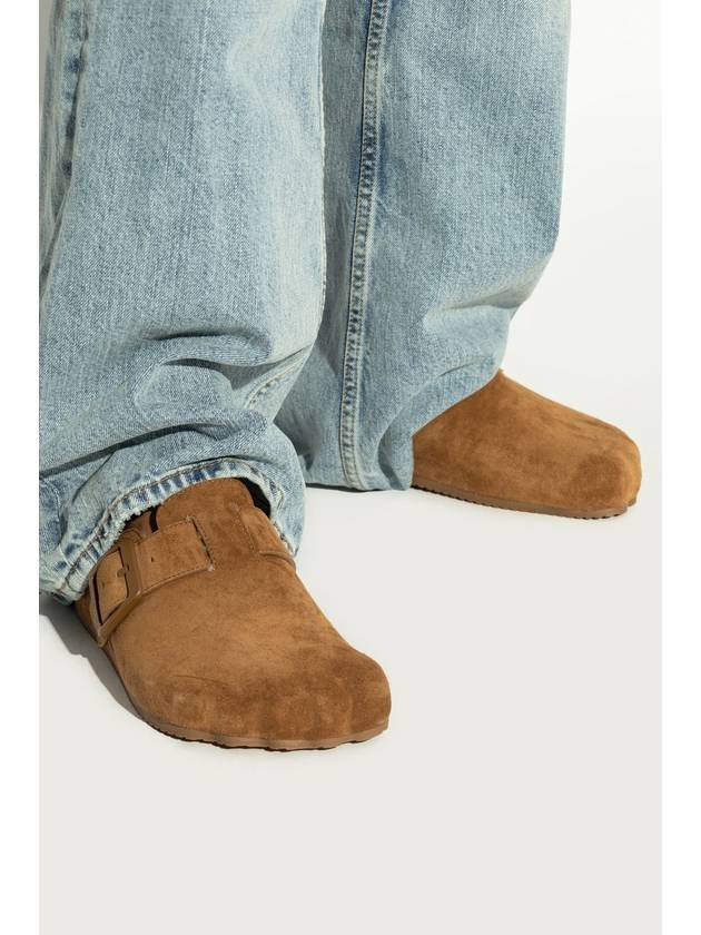 Balenciaga Balenciaga Suede Slippers Sunday, Women's, Brown